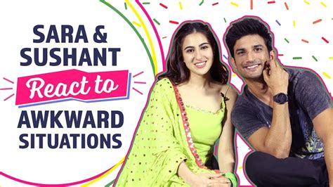 Sushant Singh Rajput At His Candid Best With Sara When Asked About Reactions To Awkward