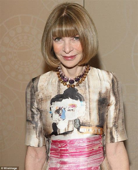 A True Fashionista Vogue Editor In Chief Anna Wintour Was Among The Top Names In Publishing At