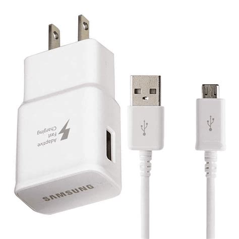 Adaptive Fast Wall Adapter Micro Usb Charger For Samsung Galaxy A02