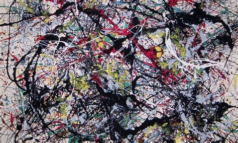 Jackson Pollock E Laction Painting Metropolitan Magazine
