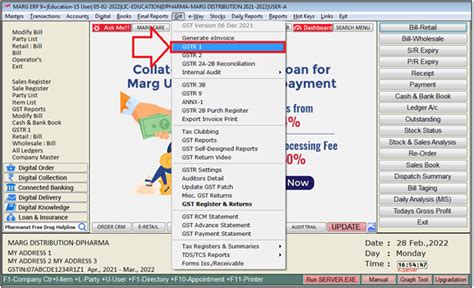What Is The Process Of Gstr 1 In Marg Software