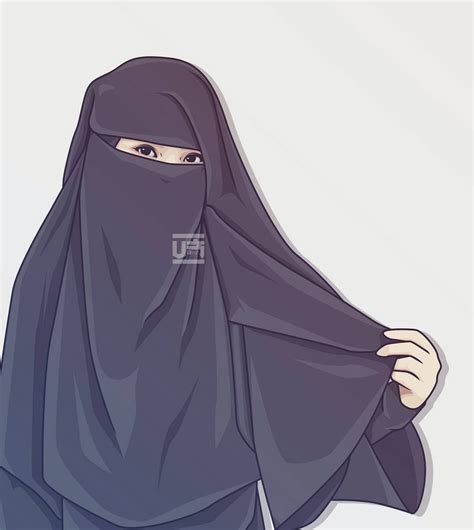 Design Muslimah Bercadar Kartun Zwd9 Menakjubkan 30 Gambar Kartun
