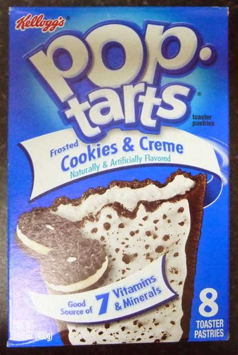 something to look forward to kellogg s pop tarts frosted cookies and creme