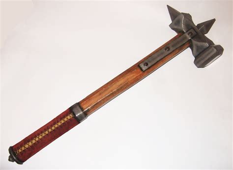 Medieval Flanged War Hammer German Circa 1500 Fantasy Medieval