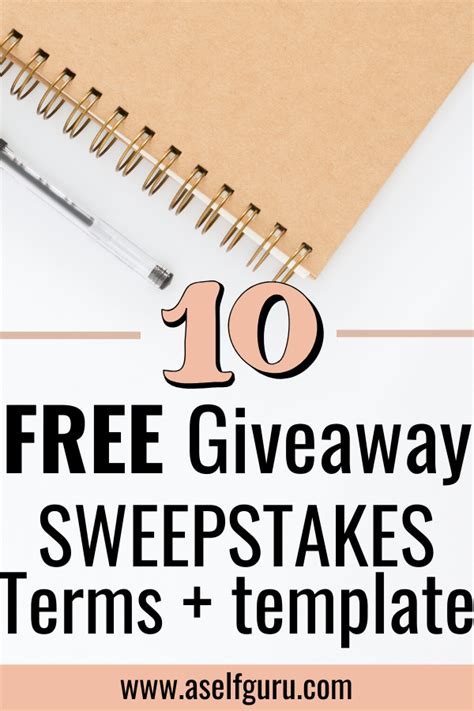 How To Enter And Win Sweepstakes 10 Free Sweepstakes Giveaways Terms