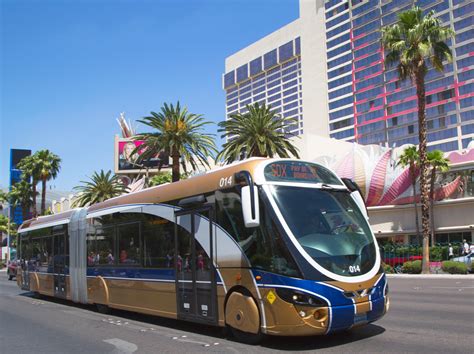 Bus Transportation On Las Vegas Strip Transport Informations Lane
