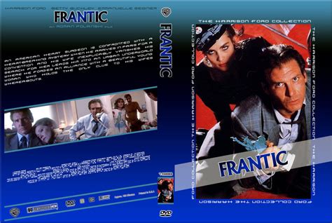 Frantic The Harrison Ford Collection Movie DVD Custom Covers