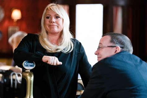 eastenders adam woodyatt and letitia dean were once ordered off set and sent home after