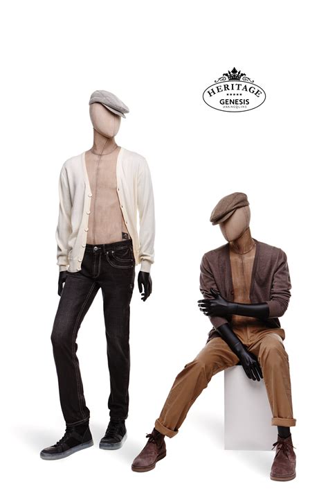 Heritage Collection Men Genesis Mannequins The Female And Male