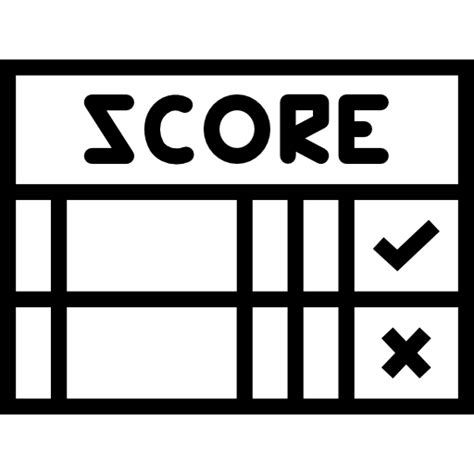 Free Icon Scoreboard