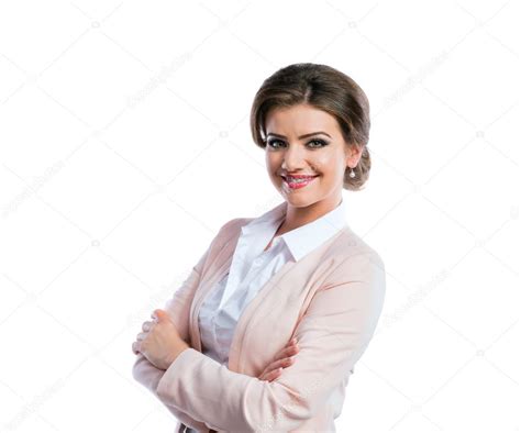 Attractive Young Businesswoman — Stock Photo © Halfpoint 97786290