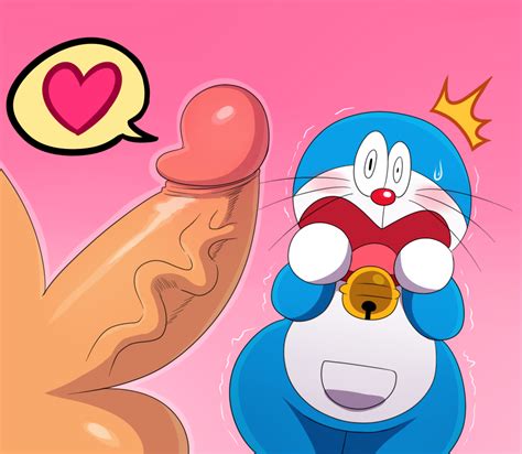 Rule 34 Bell Doraemon Doraemon Character Feline Heart Machine Male Only Mammal Penis Pouch