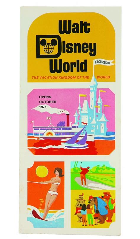 Walt Disney World Pre Opening Brochure