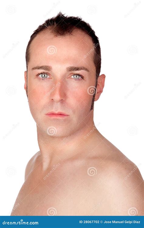 Attractive Naked Man Stock Photo Image Of Fashion Eyes