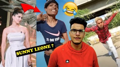 funniest tik tok try not to laugh ft sunny leone funniest tik tok try not to laugh ft sunny
