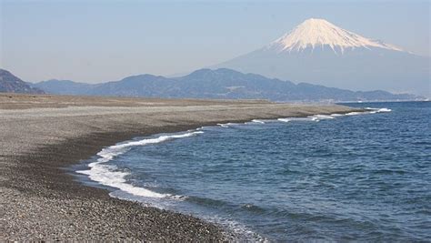 If asked to name a famous landmark in japan most people would say mt. Shizuoka Travel: Miho Beach