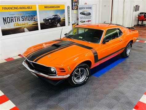 used 1970 ford mustang sportsroof fastback boss 302 decals auto trans for sale sold