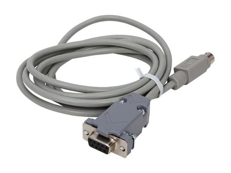C2g 25041 Db9 Female To 8 Pin Mini Din Serial Rs232 Male Adapter Cable