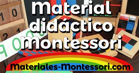 Materiales DidÁcticos Montessori
