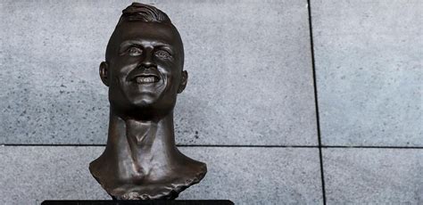 Cristiano Ronaldo Bust At Madeira Airport Replaced Guernsey Press