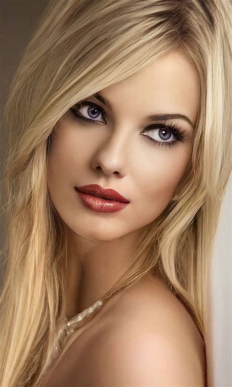 Pin By Amela Poly On Model Face Beautiful Blonde Beautiful Girl Face