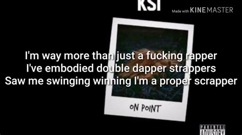 Ksi On Point Logan Paul Disstrackofficial Lyrics Video Youtube