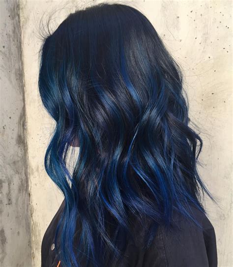 Pinterest Maditaylor28 Hair Styles Blue Black Hair Dark Blue Hair