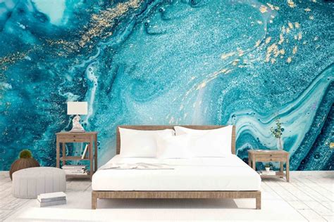1 3d Abstract Blue Sea Wall Mural Wallpaper 5 Jessartdecoration