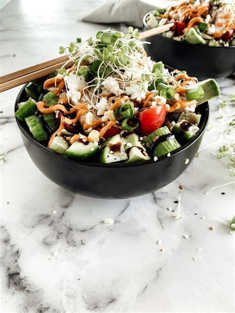 California Chicken Poke Bowl