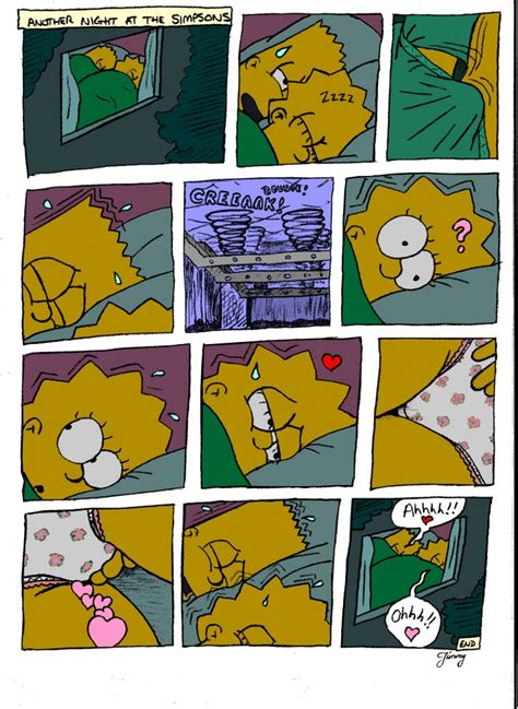 Lisa Simpson Y Bart Hacen El Amor Comicspornow