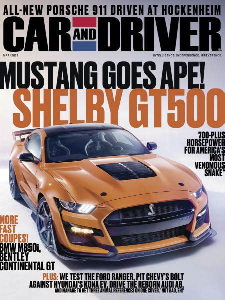Learn how to work smarter with google drive. Car and Driver USA - 03.2019 » Download PDF magazines ...