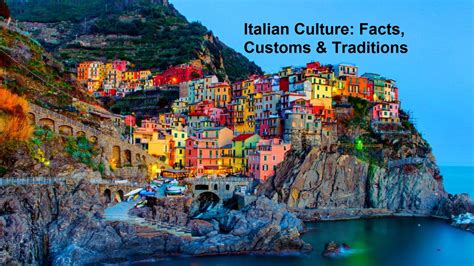 Italian Culture And Traditions World Info