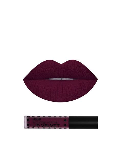 Liquid Lipsticks For Women Of Color Sacha Cosmetics Intense Matte Lip Velvets Are You Red Dy