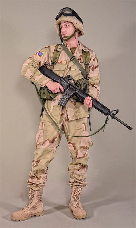 Military Uniform Us Soldiers Desert Camo 03 By Mazuskarl Military