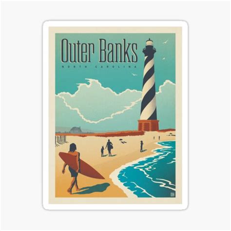 Outer Banks Netflix Sticker For Sale By Askzie Redbubble