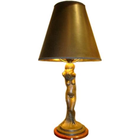 h frisendahl nude sculpture as a table lamp at 1stdibs