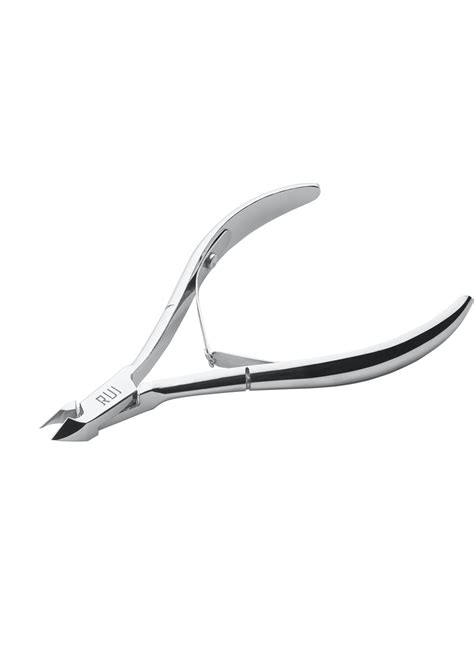 rui smiths cuticle nipper carbon steel shiny chrome — light lacquer