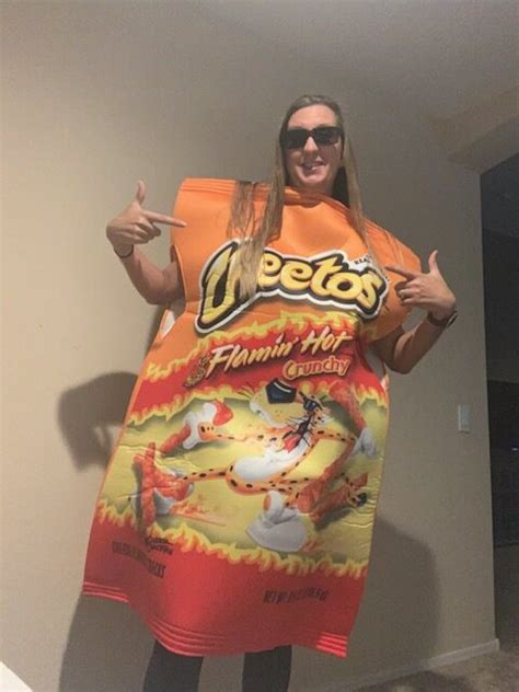 Flamin Hot Cheetos Bag Costume Giveaway Mommies With Cents