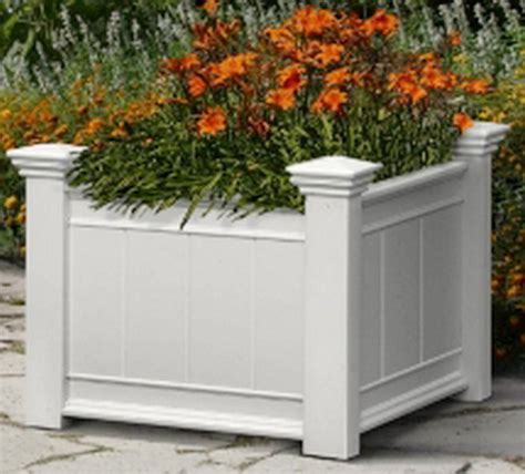 Choose from contactless same day delivery, drive up and more. New Big Large White Planter Box Weather Resistant Vinyl ...