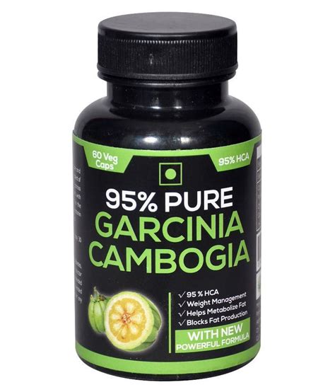 pure garcinia cambogia 95 hca 800mg 60 veg capsules 100 natural and pure buy pure garcinia