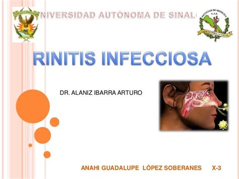 Rinitis Infecciosa