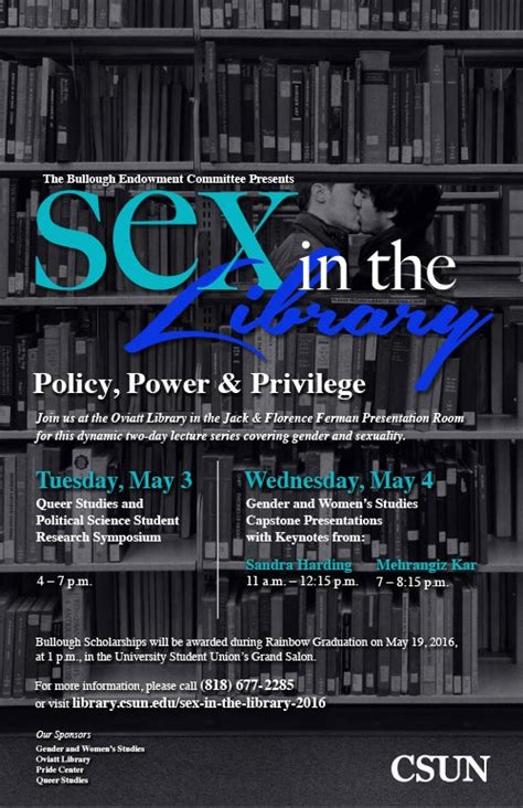 sex in the library california state university northridge