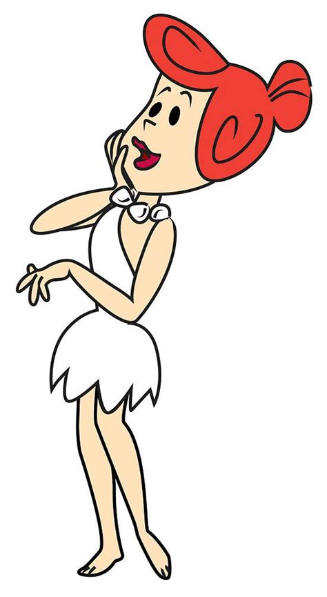 How To Draw Wilma Flintstone Cartoon Caracters Cartoon Drawings