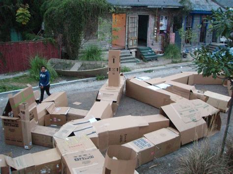 Cardboard Box Maze Leedy W Yaya Lornaleedy Flickr