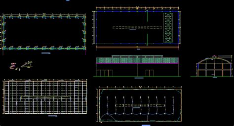 Commercial Warehouse Dwg Plan For Autocad • Designs Cad