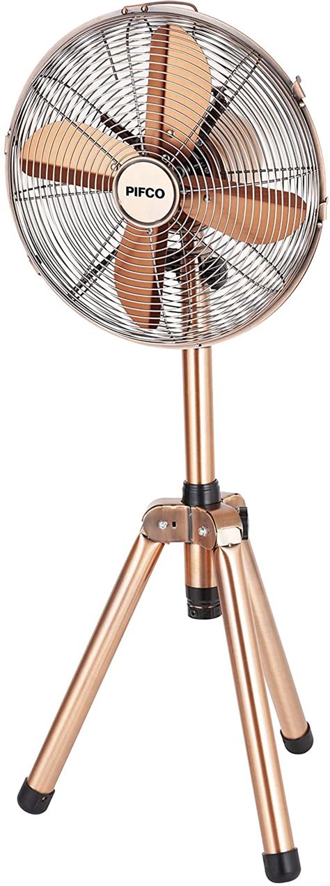 Pifco P51008 Tripod Fan 3 Speed Settings Adjustable Height 90 Degree