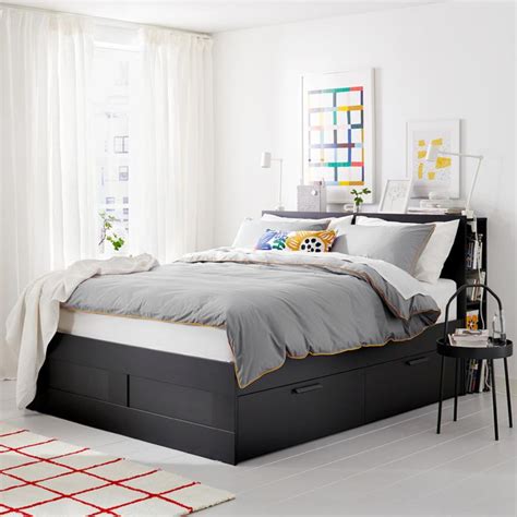 Ikea Queen Bed Frame With Built In Storage Under For Sale In Los