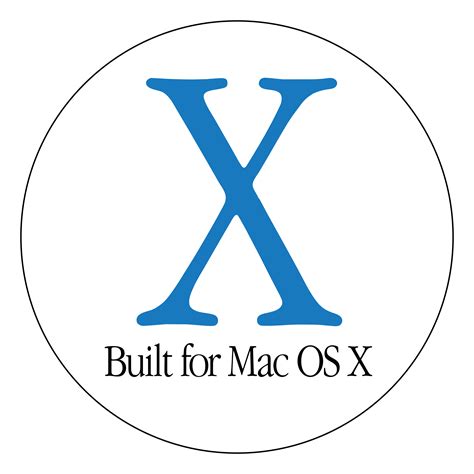 Built For Mac Os X 01 Logo Png Transparent And Svg Vector Freebie Supply