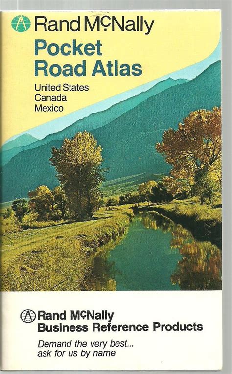 Rand Mcnally Pocket Road Atlas United States Canada Mexico Very