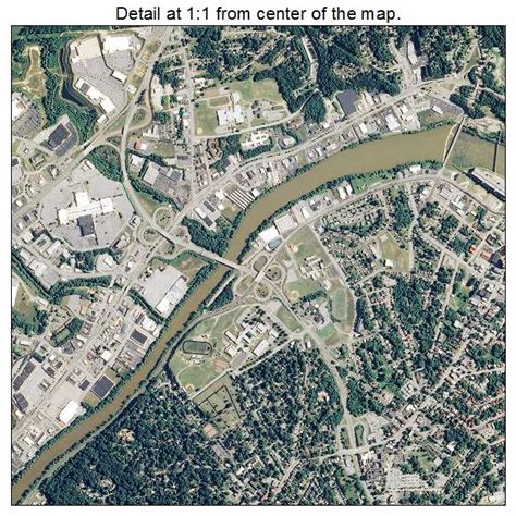 Aerial Photography Map Of Danville Va Virginia